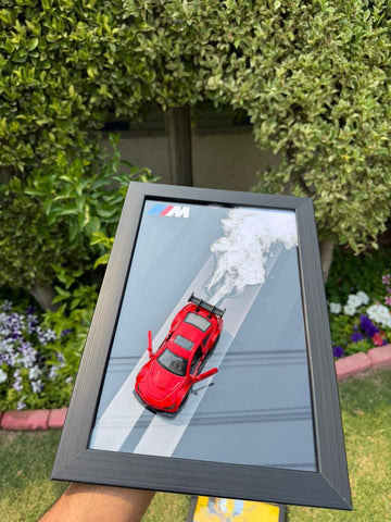 BMW M4 Diecast Car Frame