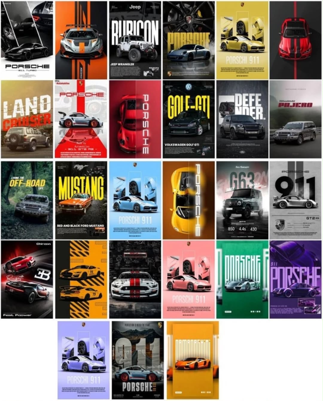 Cars posters