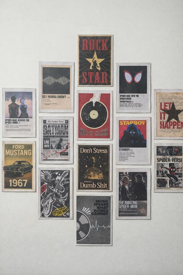 Aesthetic Posters A5 | Premium Glossy Finish | Framery