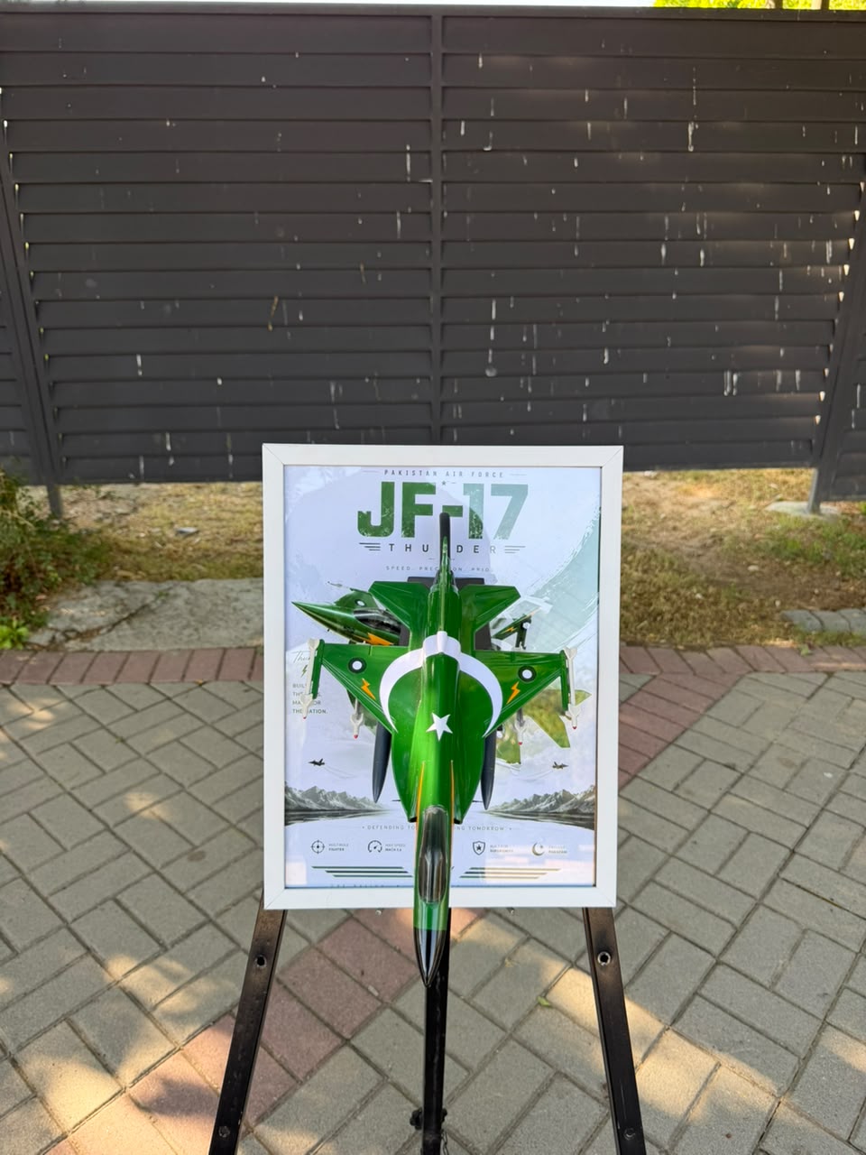 JF-17 Pakistan Edition Aircraft Frame | A3 | Framery