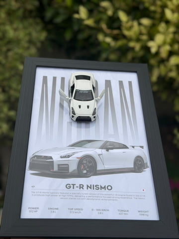 Nissan GTR Diecast Frame