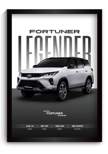 Custom Car Frames | A4 & A3 | Framery