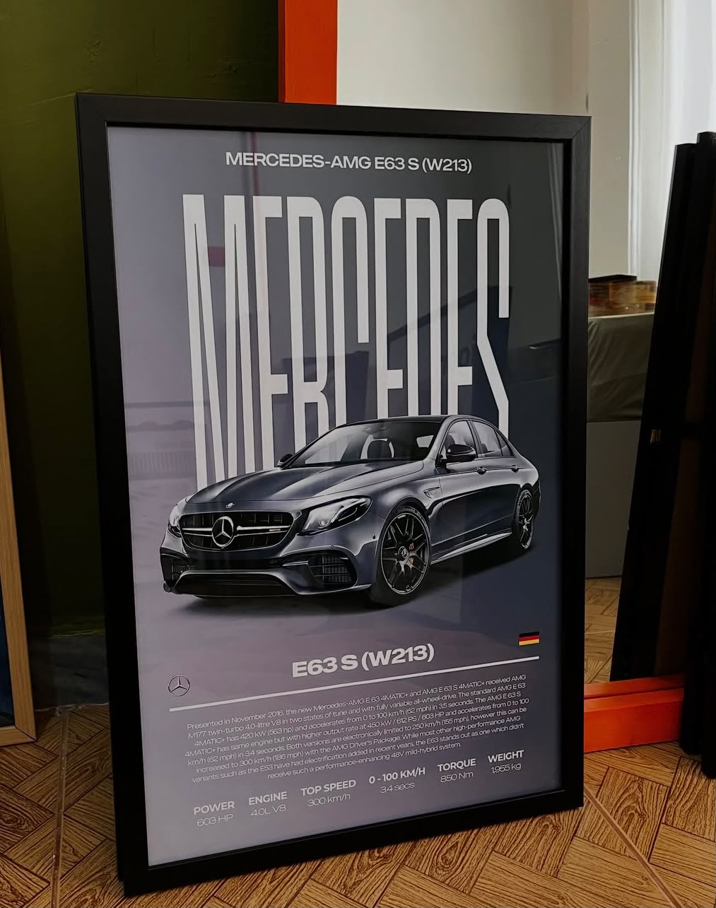 A3 Car Frames | All Car Models Available | Framery